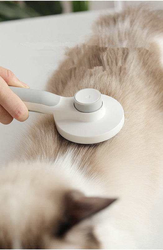 round head pet grooming comb