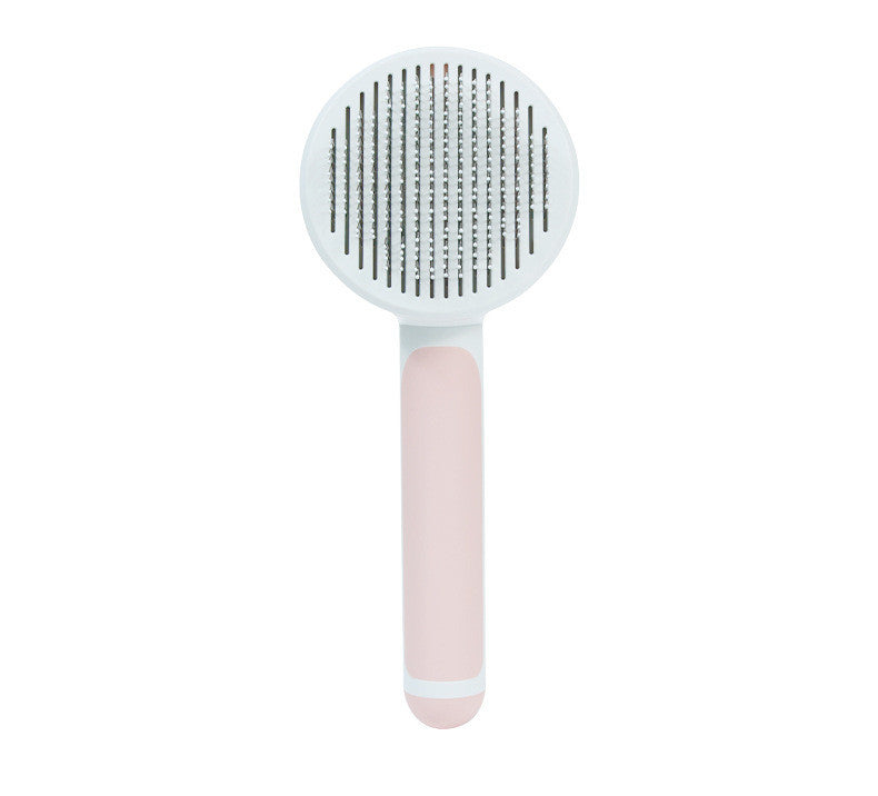 round head pet grooming comb