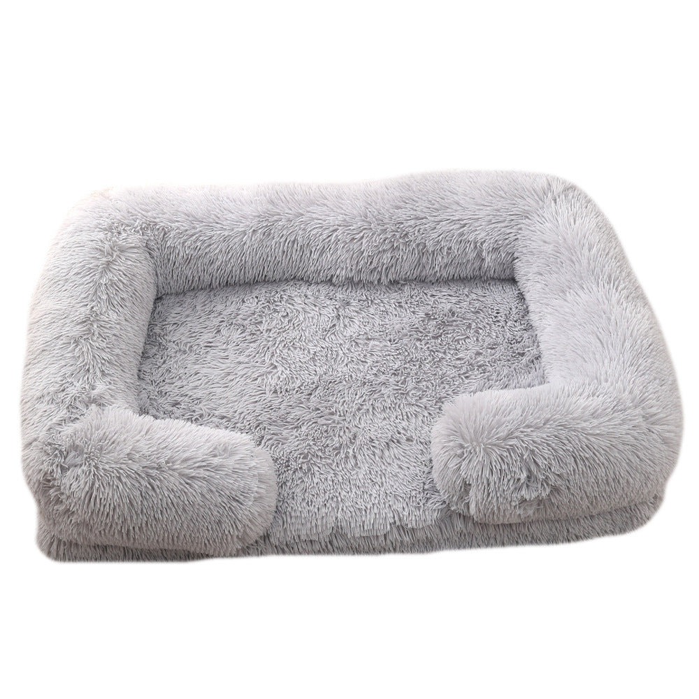 Plush Round Pet Bed Dog Bed