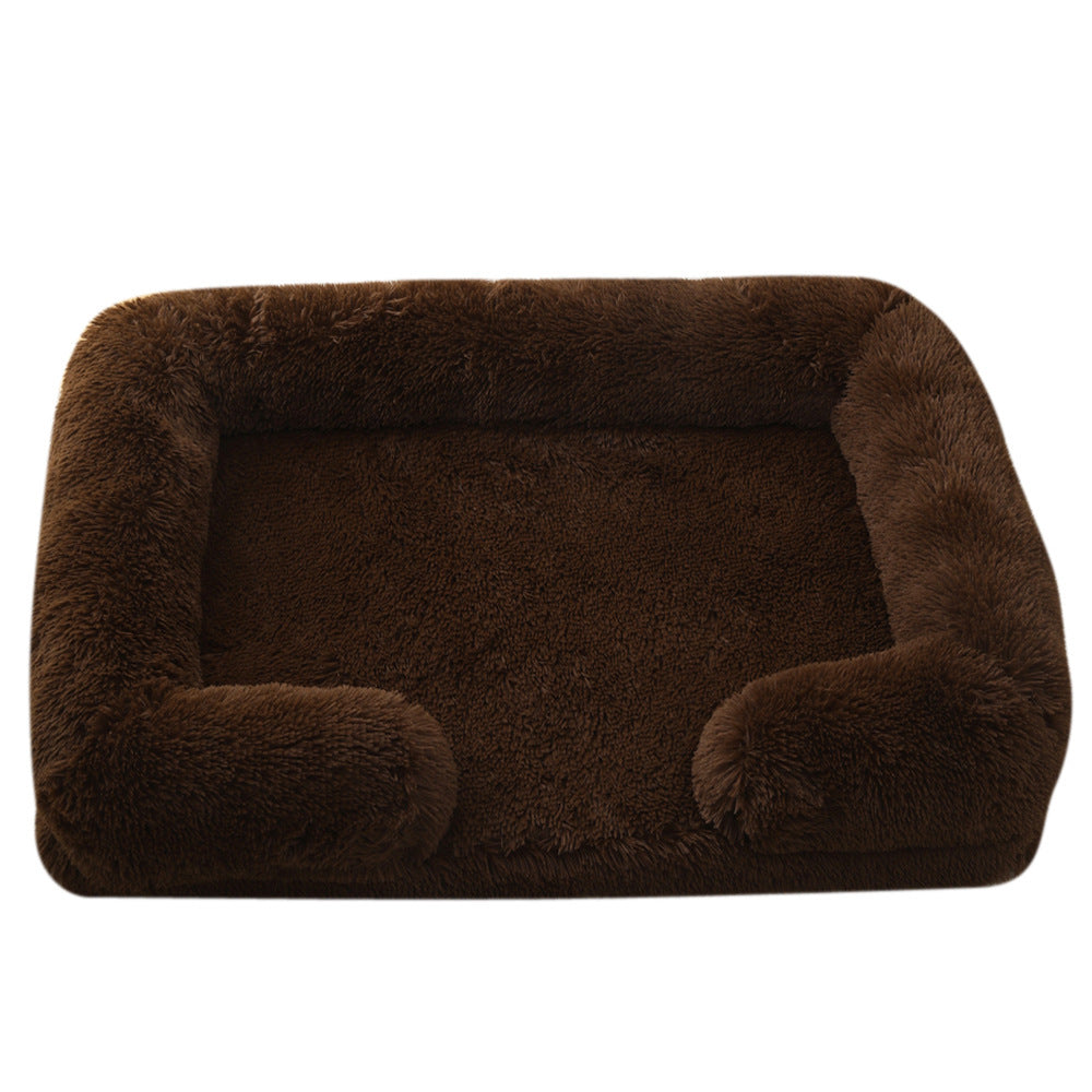 Plush Round Pet Bed Dog Bed