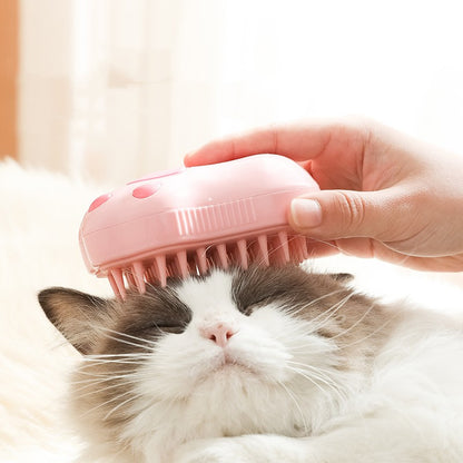 Remove Pet Hair Instantly – Steam Grooming Brush (Stress-Free Cleaning)