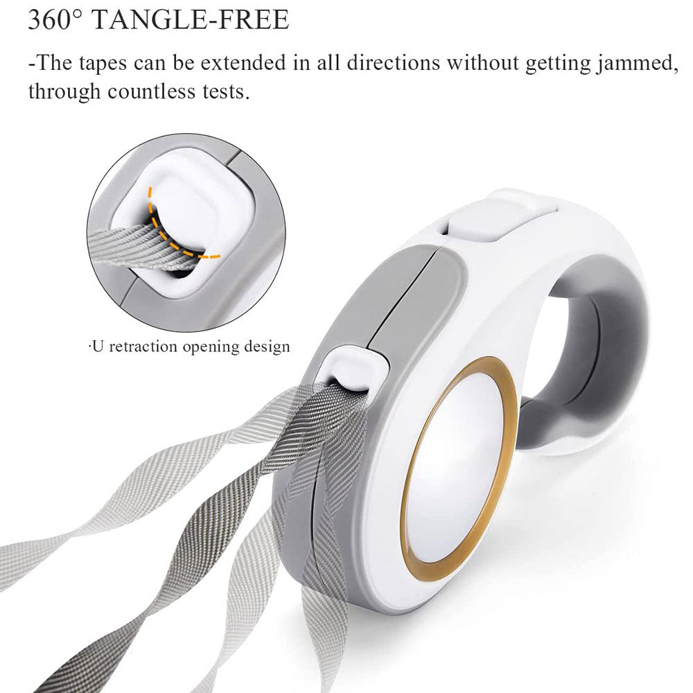 Automatic retractable dog collar stylish quality dog collar