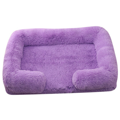 Plush Round Pet Bed Dog Bed