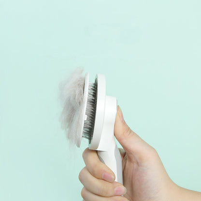 round head pet grooming comb