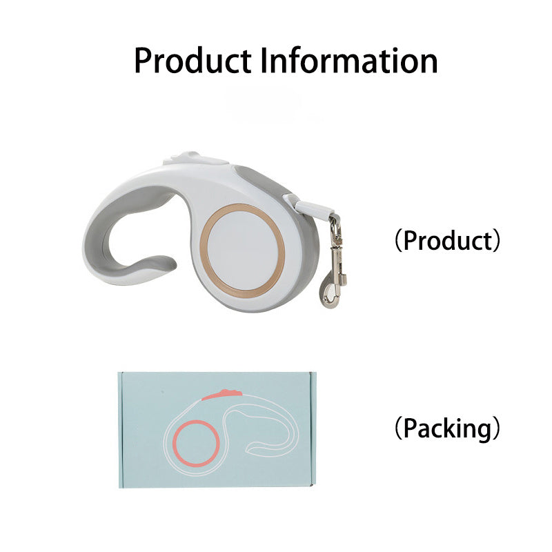 Automatic retractable dog collar stylish quality dog collar