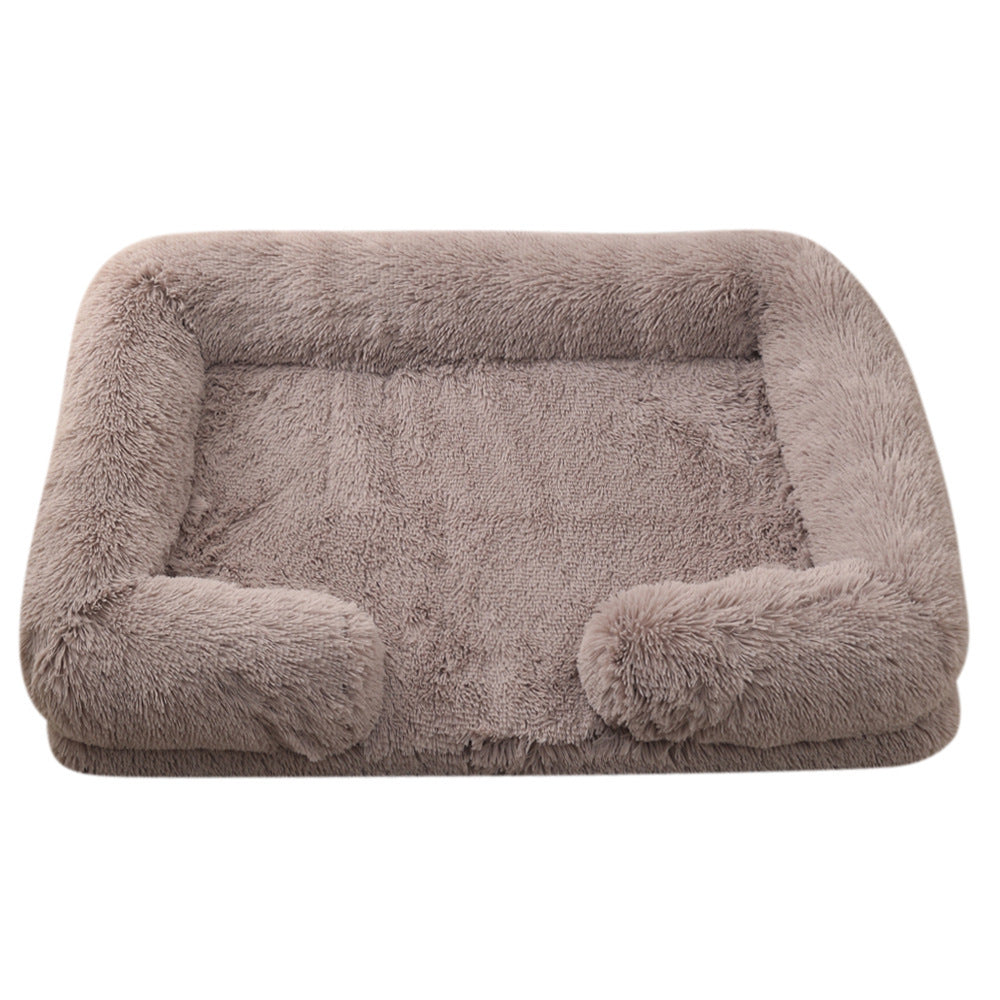 Plush Round Pet Bed Dog Bed